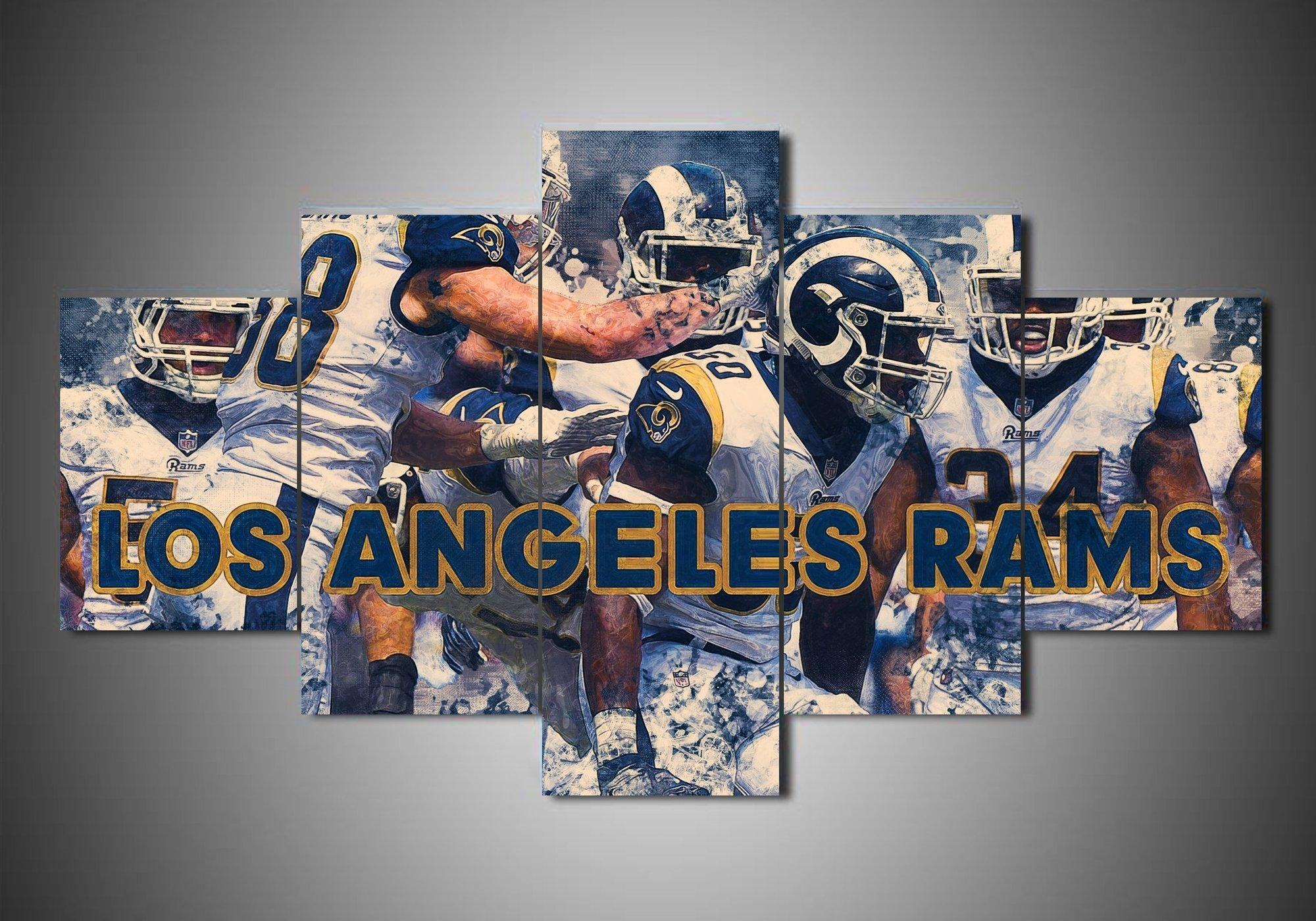 Los Angeles Rams Team 1 – Sport Leinwandbilder für Football-Fans