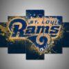 los angeles rams team sport leinwandbilder kunstdrucke 5251