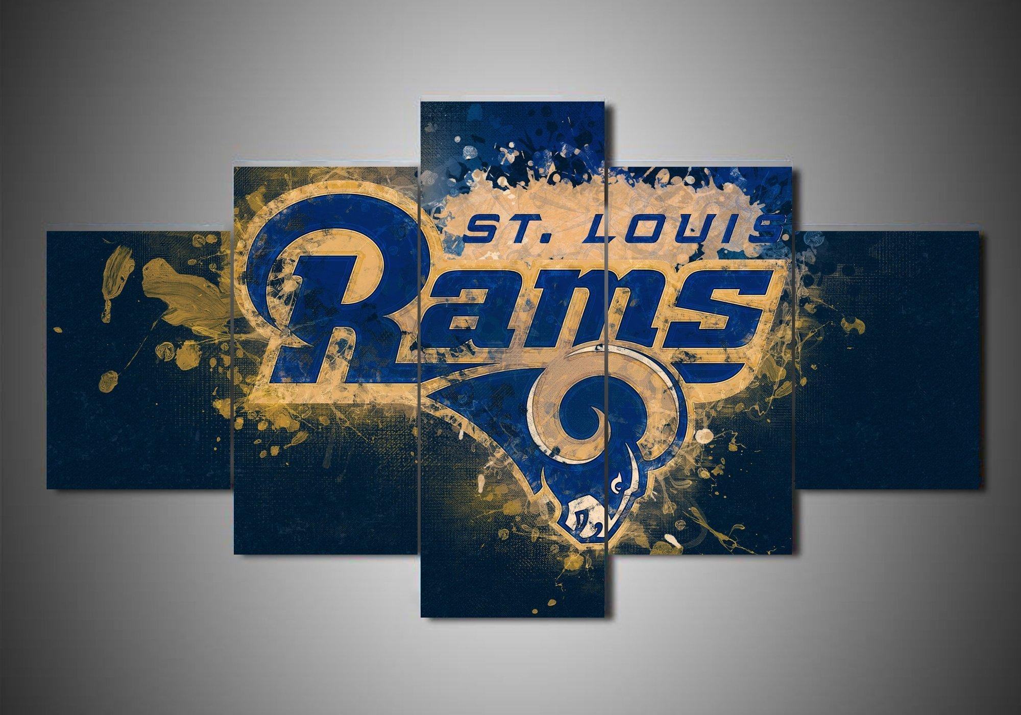 Los Angeles Rams Team – Sport Leinwandbilder für Football-Enthusiasten