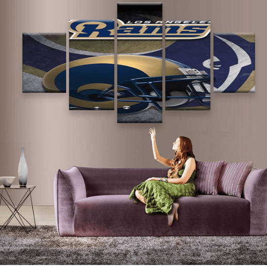 Los Angeles Rams – Sport Leinwandbilder für Football-Liebhaber