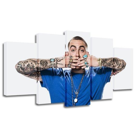 Mac Miller 2 Music Leinwandbilder Kunstdrucke Rahmen