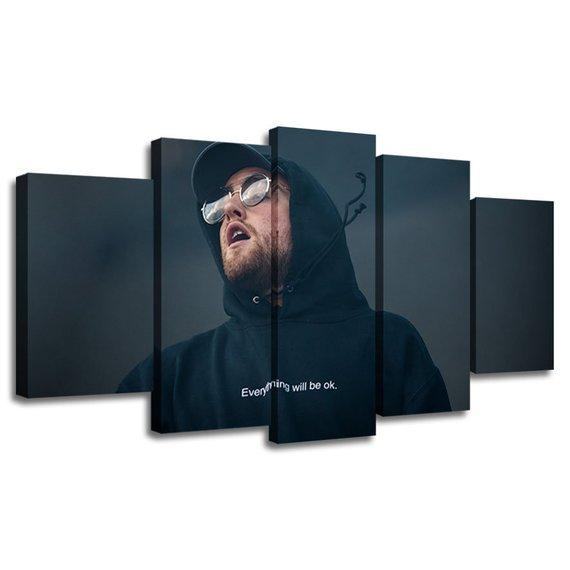 Mac Miller 3 Music Leinwandbilder Kunstdrucke Rahmen