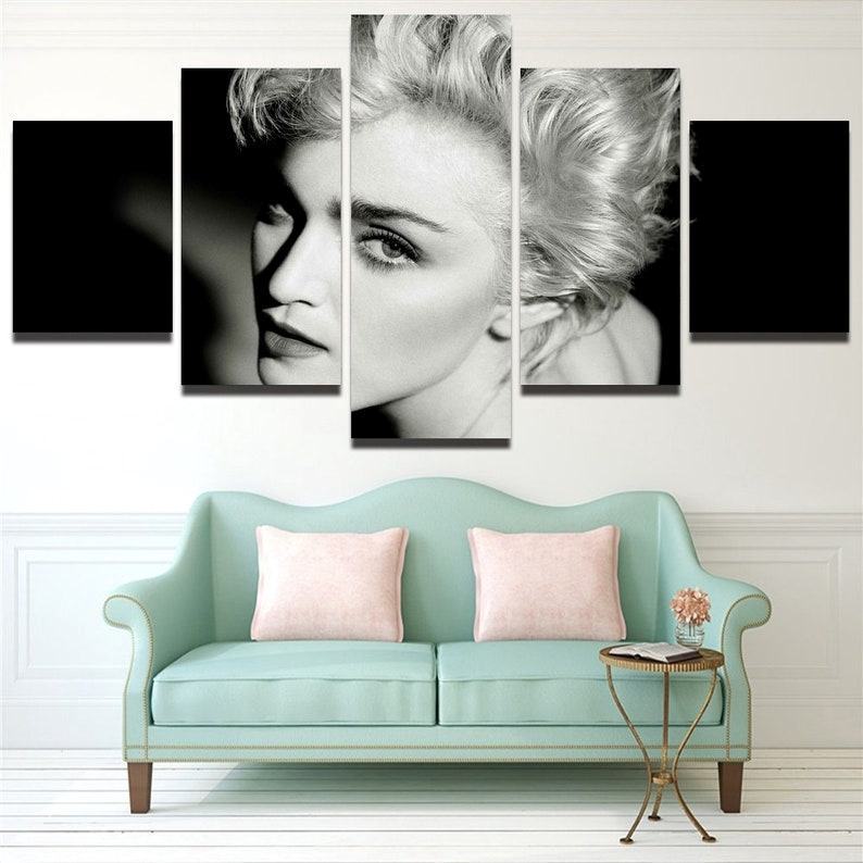 Madonna 1 Leinwandbilder Kunstdrucke Rahmen