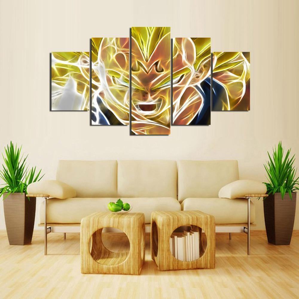 Majin Vegeta Anime Leinwandbilder Kunstdrucke  
