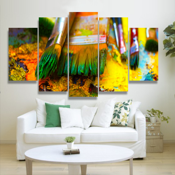 Malerpinsel Leinwandbilder Kunstdrucke Rahmen