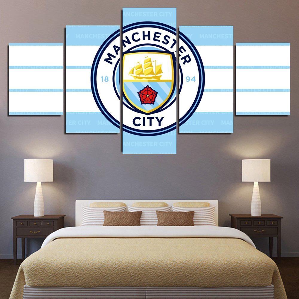 Manchester City Leinwandbilder Kunstdrucke Rahmen