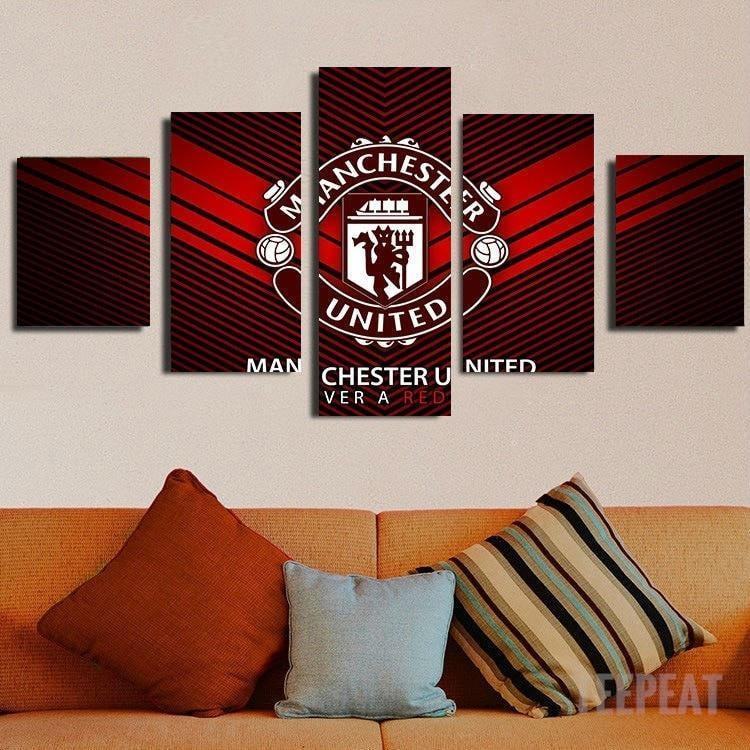 Manchester United Logo 1 – Sport Leinwandbilder für Fußball-Fans