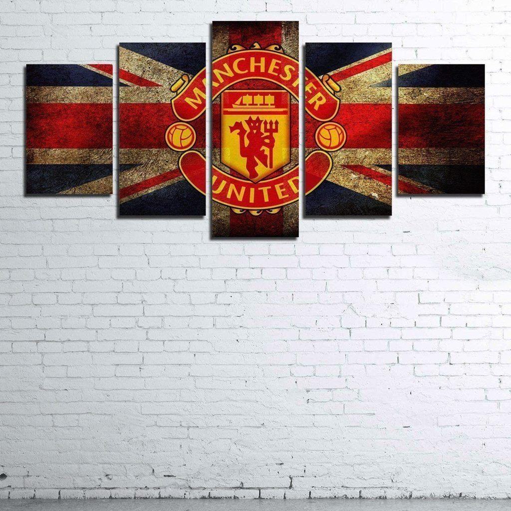 Manchester United Logo – Sport Leinwandbilder für Fans