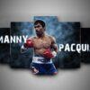 manny pacquiao boxen leinwanddruck – box weltmeister kunst 5563