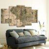 Map Of Middle Earth The Lord Of The Rings Movie Leinwandbilder Kunstdrucke map of middle earth the lord of the rings movie leinwandbilder kunstdrucke 5251