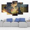 map of westeros game of thrones 3 film leinwandbilder kunstdrucke rahmen 3984