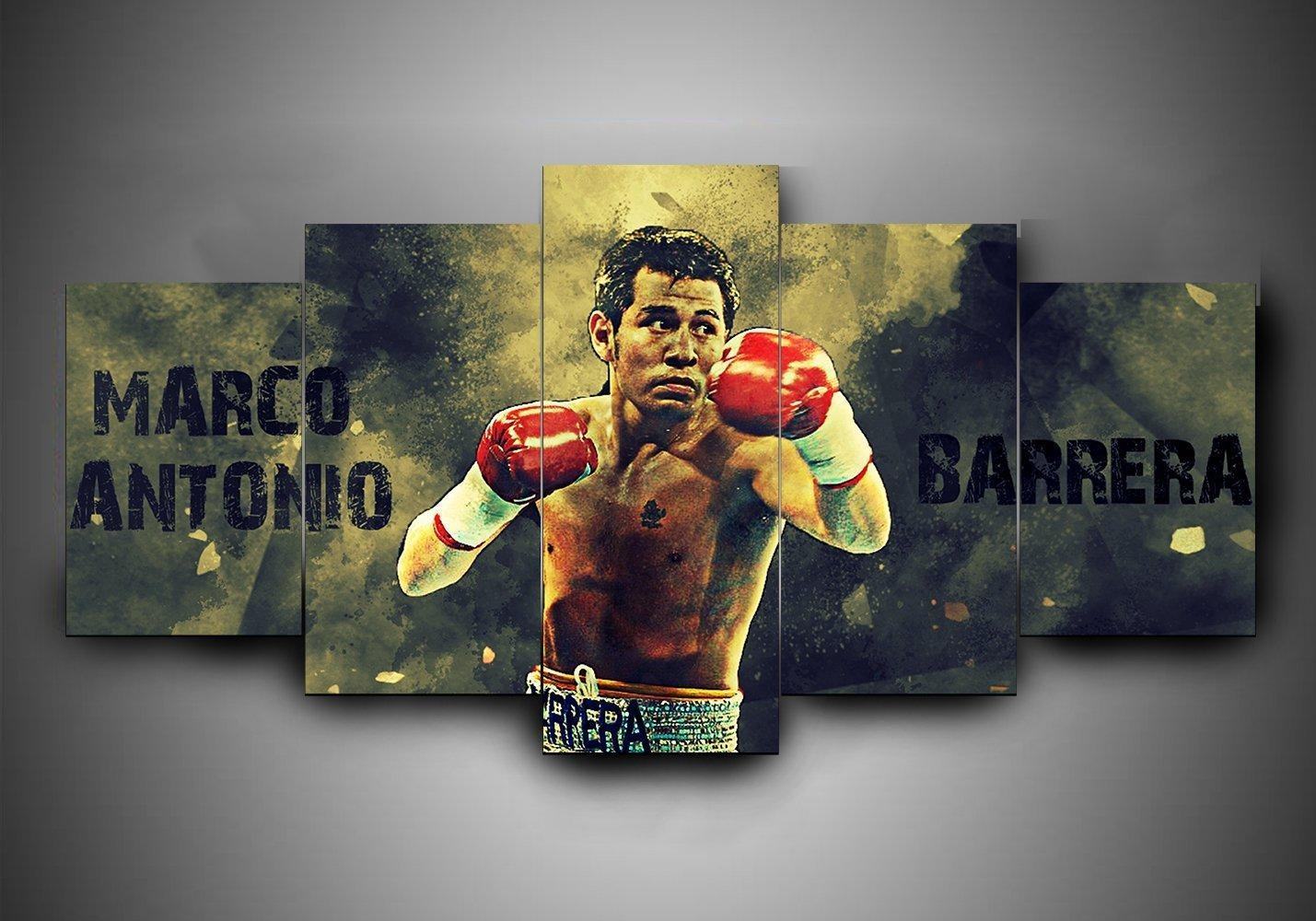 Marco Antonio Barrera Boxen Leinwanddruck – Boxkunst für Sammler