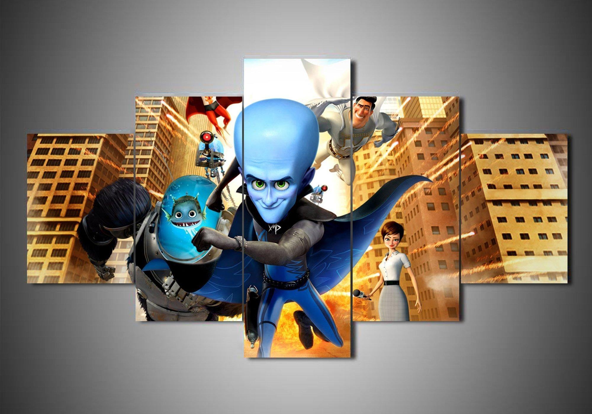 Megamind 1 Catroon Leinwandbilder Kunstdrucke  