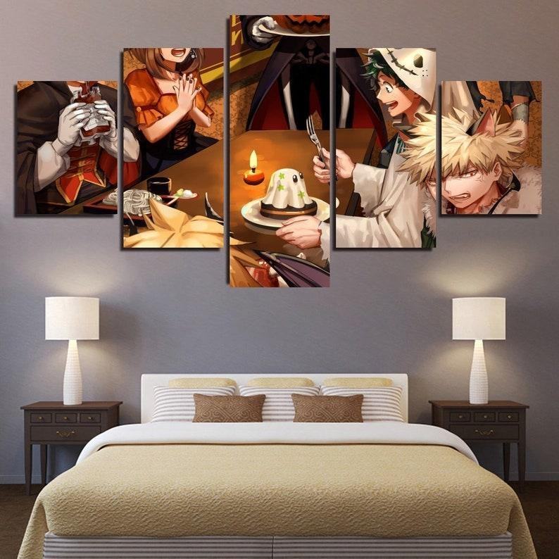 Mein Held Academia Leinwandbilder Kunstdrucke Rahmenv86cl