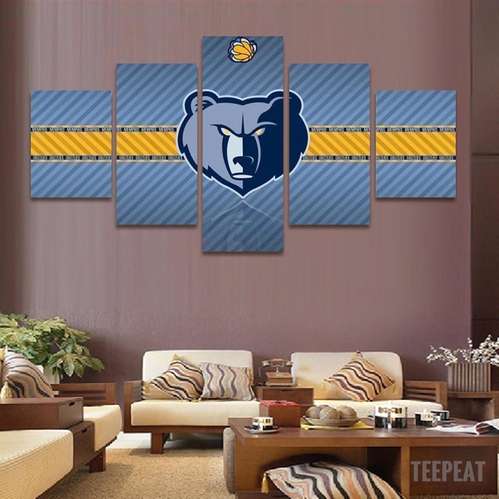 Memphis Grizzlies Basketball Leinwandbilder Kunstdrucke  
