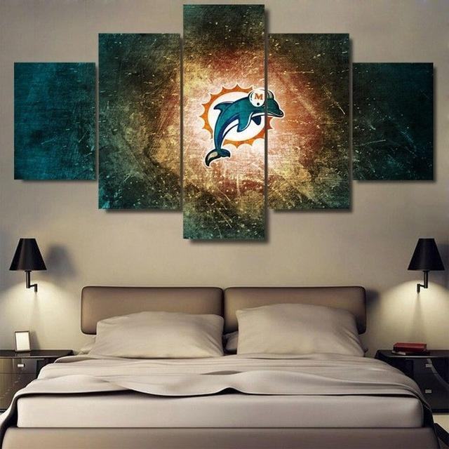 Miami Dolphins 1 – Sport Leinwandbilder für Football-Fans