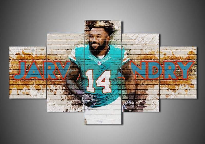 Miami Dolphins Jarvis Landry Sport Leinwandbilder Kunstdrucke  