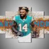 Miami Dolphins Jarvis Landry – Sport Leinwandbilder für Football-Liebhaber