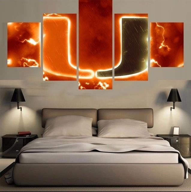 Miami Hurricanes 1 Sport Leinwandbilder Kunstdrucke  
