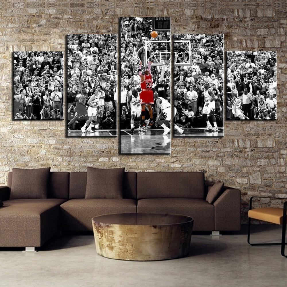 Michael Jordan Best Moment Celebrity Leinwandbilder Kunstdrucke Rahmen