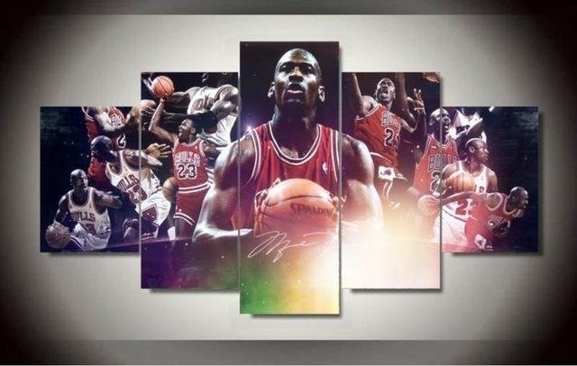 Michael Jordan Greatest Of All Time – Sport Leinwandbilder für Basketball-Liebhaber
