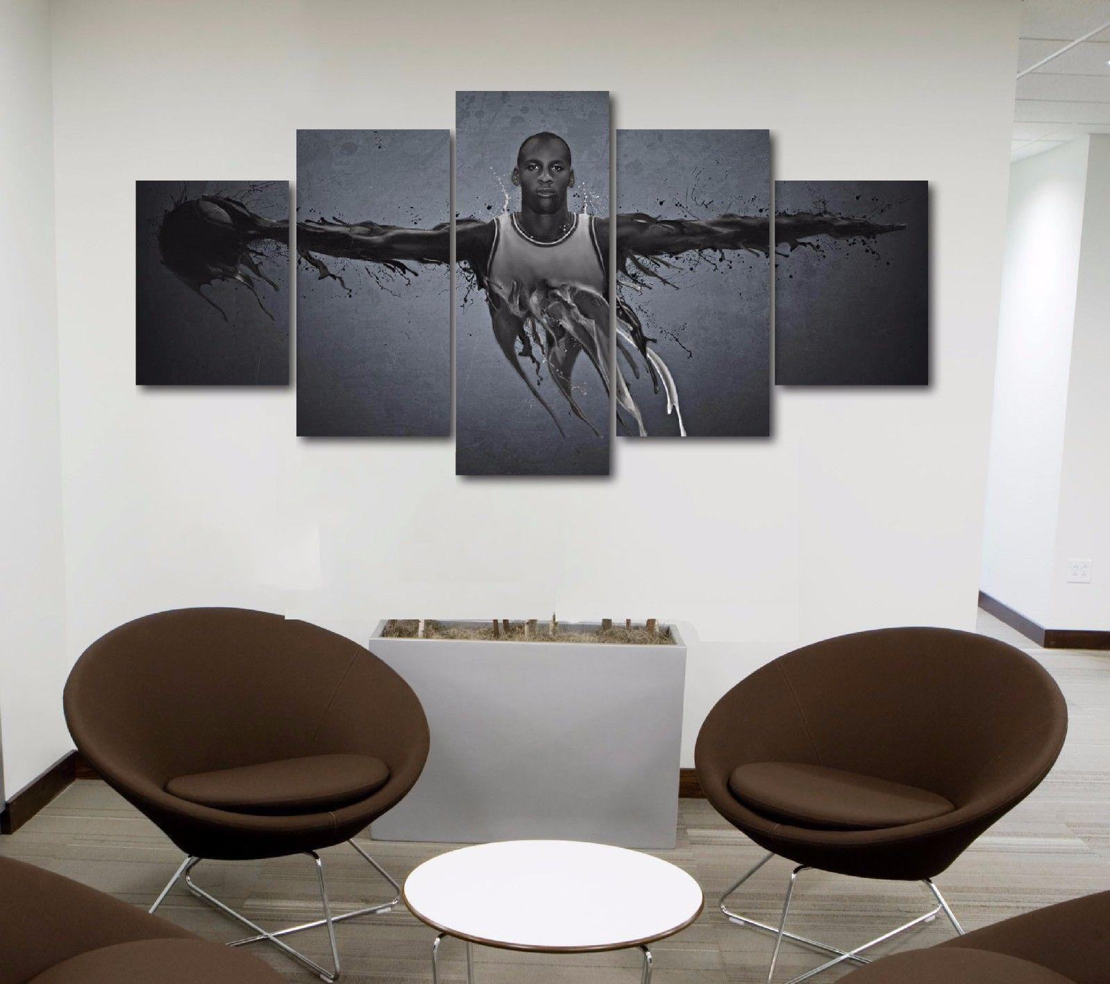 Michael Jordan Wing – Sport Leinwandbilder für Fans
