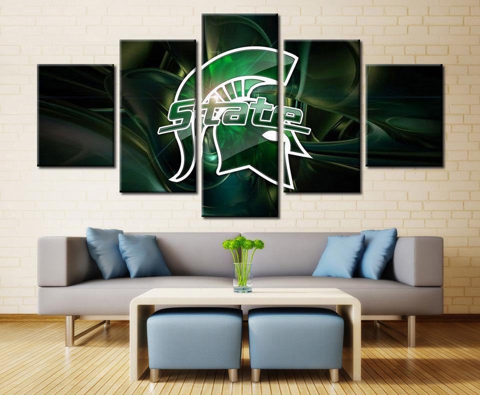 Michigan State Spartans Sport Leinwandbilder Kunstdrucke  