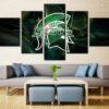 michigan state spartans sport leinwandbilder kunstdrucke rahmen 6376