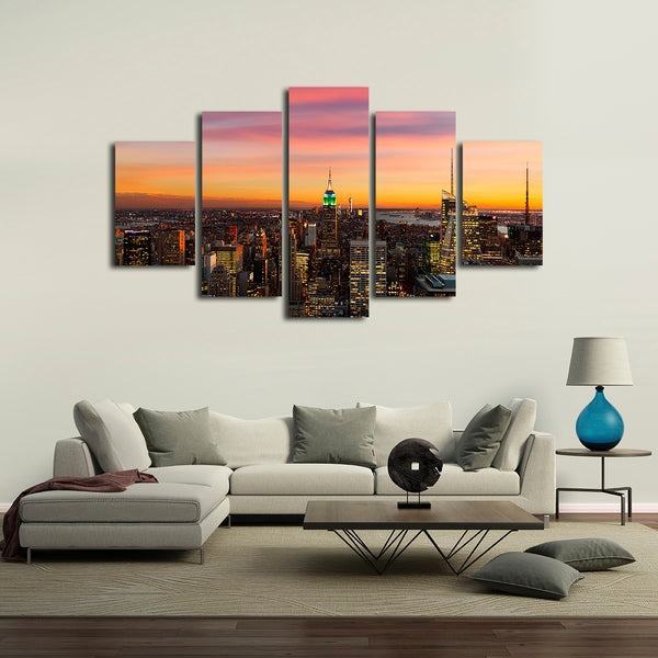 Midtown Manhattan Leinwandbilder Kunstdrucke Rahmen