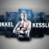 mikkel kessler boxen leinwanddruck – boxweltmeister kunstwerk 8417