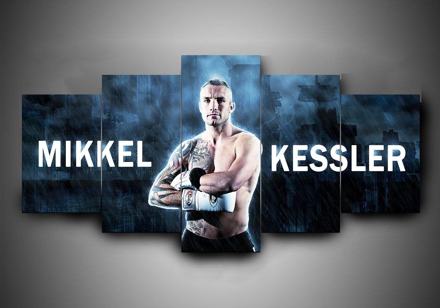 Mikkel Kessler Boxen Leinwanddruck – Boxweltmeister Kunstwerk