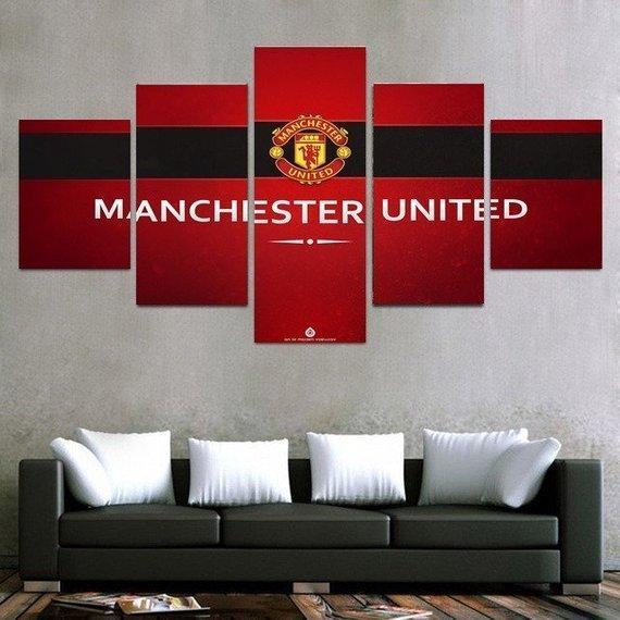 Milan Italy Football Manchester United – Sport Leinwandbilder für Fußball-Fans