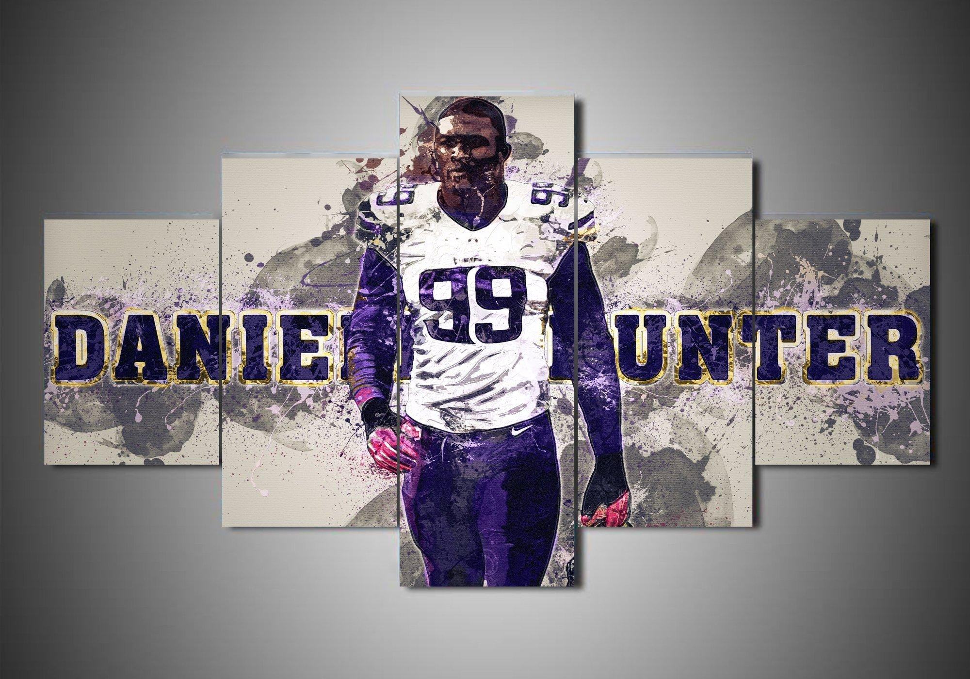 Minnesota Vikings Danielle Hunter – Sport Leinwandbilder für Fans
