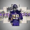 minnesota vikings xavier rhodes – sport leinwandbilder für fans 4377