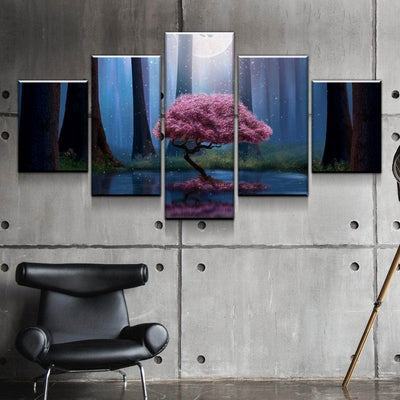 Mondscheinblte Leinwandbilder Kunstdrucke Rahmen