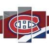 montreal canadians logo 3 ice hockey leinwandbilder kunstdrucke rahmen 2020