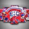 montreal canadiens team – leinwanddrucke für eishockeyliebhaber 1803