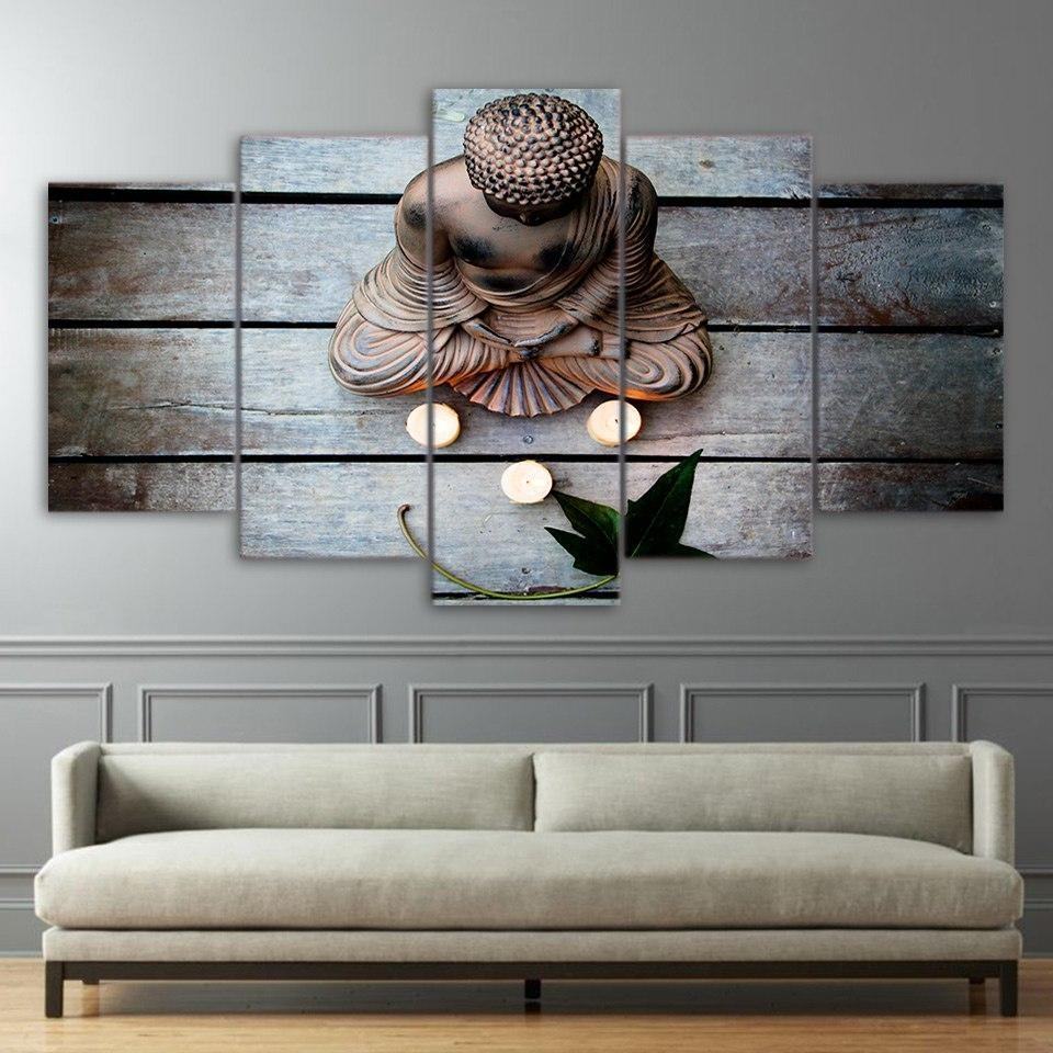 Mood Garden Buddhism Religion Leinwandbilder Kunstdrucke Rahmen