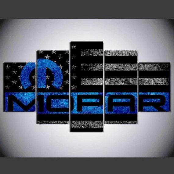 mopar rugged american flag abstract leinwandbilder kunstdrucke 7774