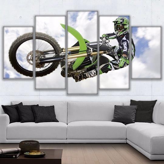 Motocross Dirt Bike – Leinwanddruck für Dirtbike Fans
