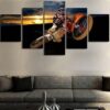 motocross supercross dirtbike air stunt sport leinwandbilder kunstdrucke 4089
