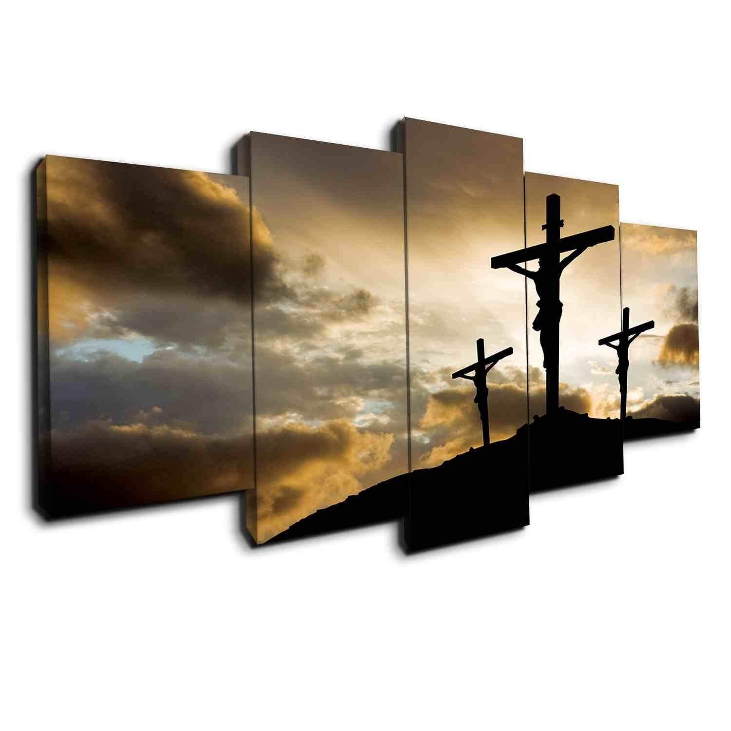Mount Calvary Religion Leinwandbilder Kunstdrucke Rahmen