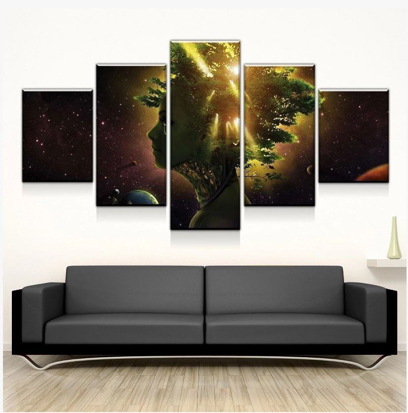 Mutter Des Universums Leinwandbilder Kunstdrucke Rahmen