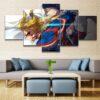 my hero academia all might 2 anime leinwandbilder kunstdrucke rahmen 1932