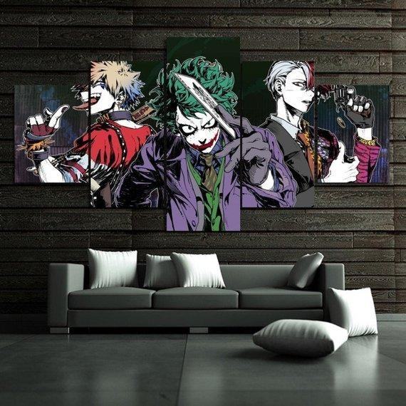 My Hero Academia Anime Leinwandbilder Kunstdrucke Rahmen