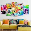 My Little Pony Karikatur Leinwandbilder Kunstdrucke Rahmen