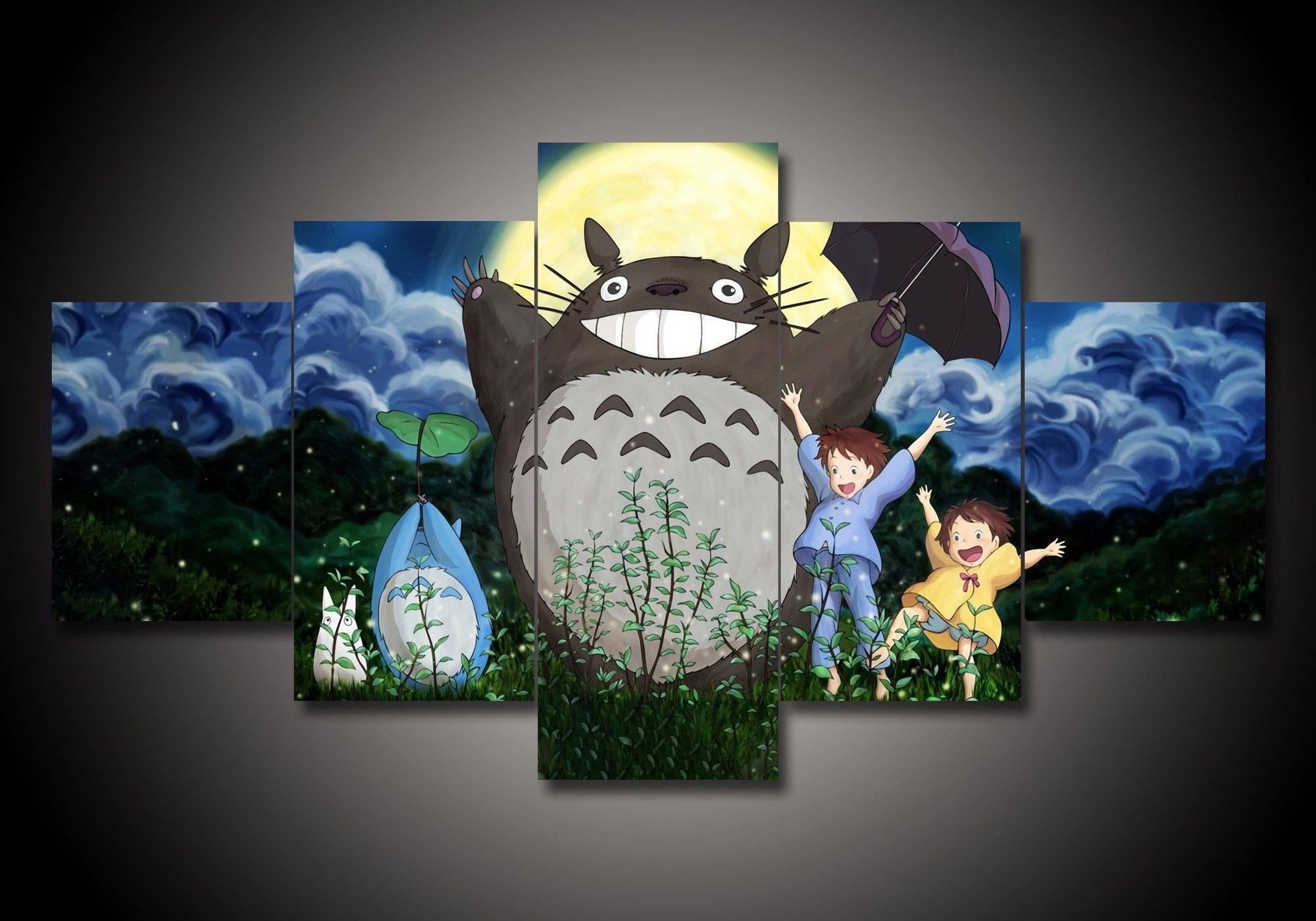 My Neighbor Totoro 1 Anime Leinwandbilder Kunstdrucke Rahmen