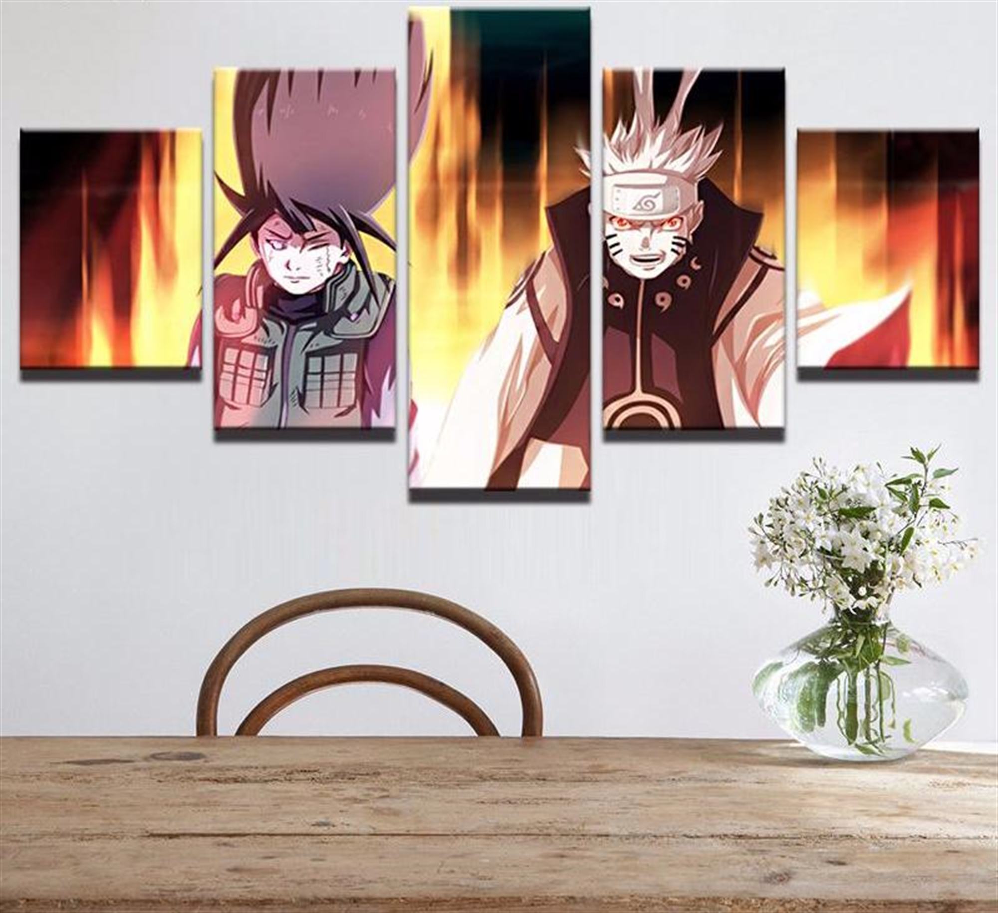 Naruto & Hinata Leinwandbilder Kunstdrucke Rahmen