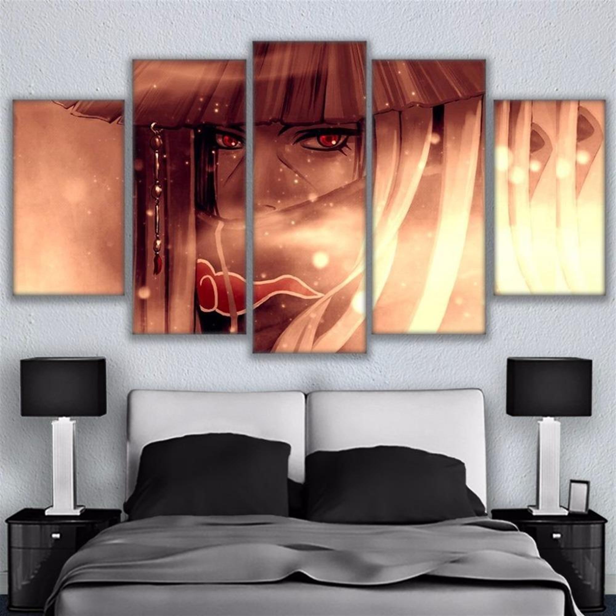 Naruto Uchiha Itachi 01 Anime Leinwandbilder Kunstdrucke Rahmen
