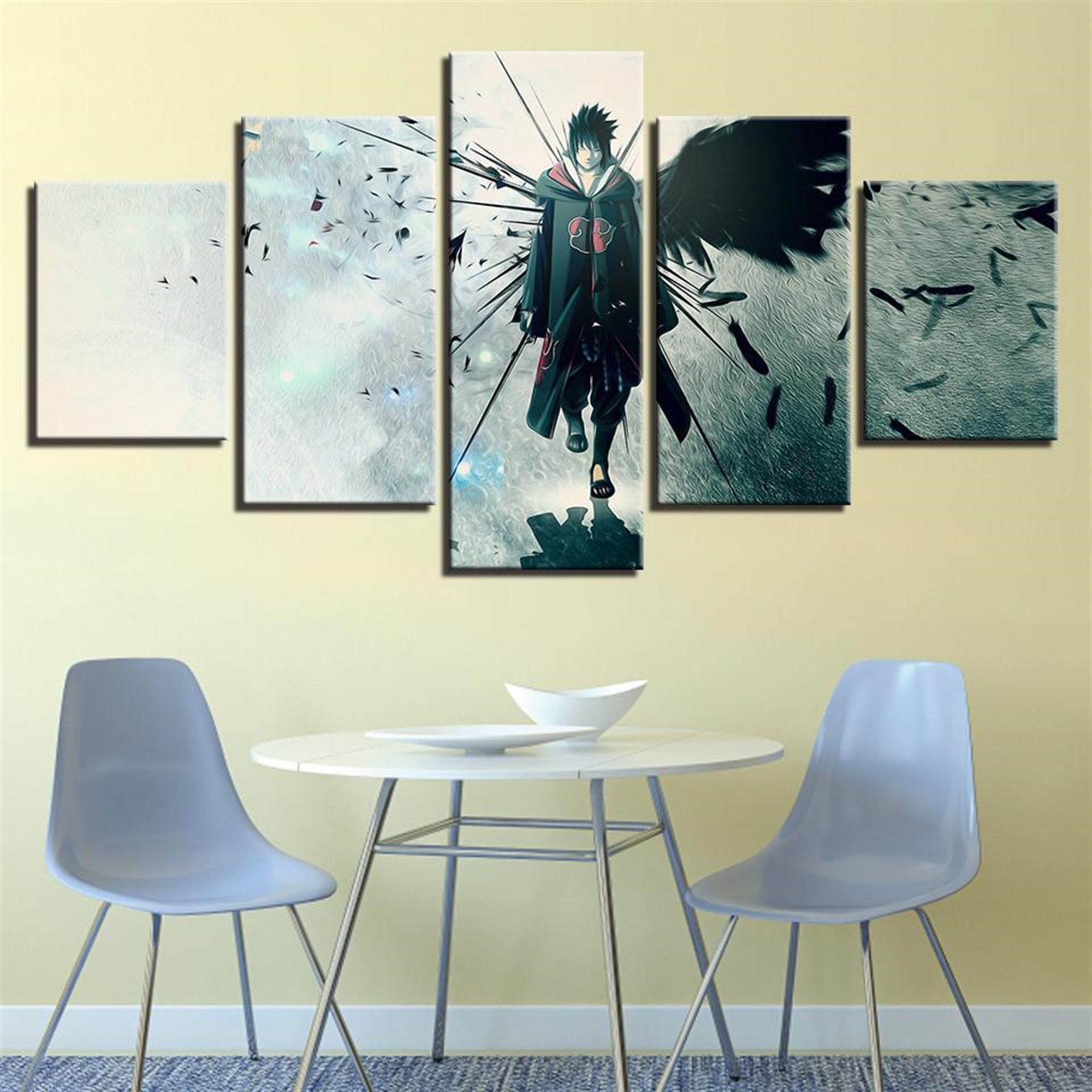 Naruto Uchiha Sasuke Anime Leinwandbilder Kunstdrucke Rahmen